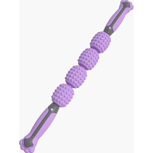 3D Massager Fitness Foam Massage Roller Trigger Point Cute Cats Claw Massager Yoga Loop Leg 3-Wheel Muscle Relax Bodybuilding