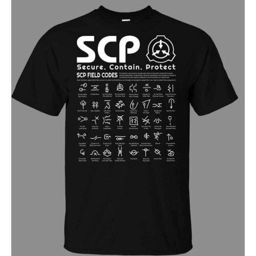 Scp Field Codes T-Shirt - Direct From Men T Shirt 2019 Summer 100% Cotton Casual Short Sleeve Tops Tee Bob Marley T Shi