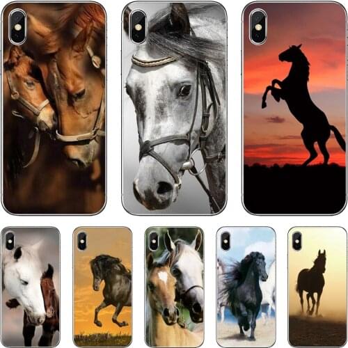 For Huawei Honor 6 6A 7 7X 7A 7C 8 8C 8X 9 9X 10 10i 20 Lite Play Pro Amazing-horse Soft Cover