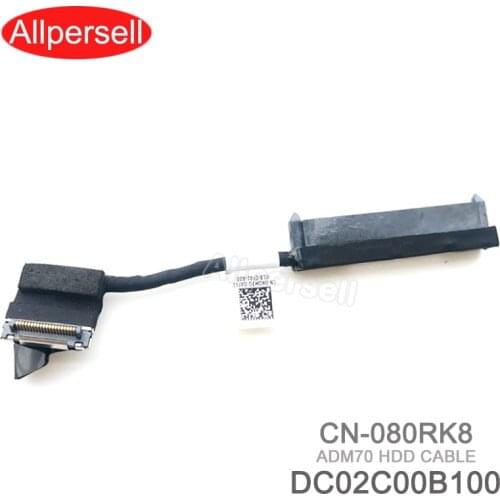 SATA Hard Disk Drive Connector For DELL Latitude E5470 ADM70 HDD CABLE 080RK8 DC02C00B100