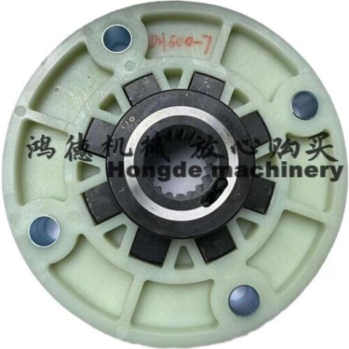 Excavator Hydraulic Pump Coupling for Daewoo DH550-7 Doosan DX500 Engine Connecting Disk Connecting Rubber Cushion Damping Disk