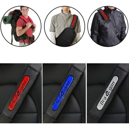 Car Seatbelt Dragon Shoulder Pad Comfortable Driving Seat Belt Vehicle Shoulder Pad Cover Cushion Harness Pad for BMW