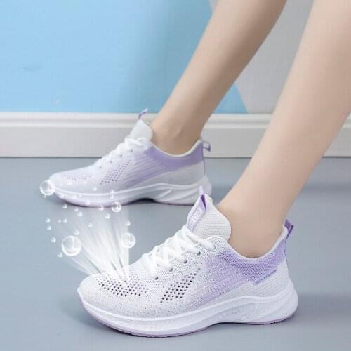 Tennis Shoes For Women Trainers Air Cushion Breathable Mesh Sneakers Tenis Feminino Outdoor Sports Women Shoes Zapatillas Mujer