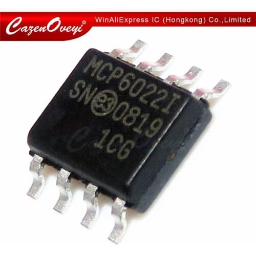 10pcs/lot MCP6022-I/SN MCP6022 SOP-8 In Stock