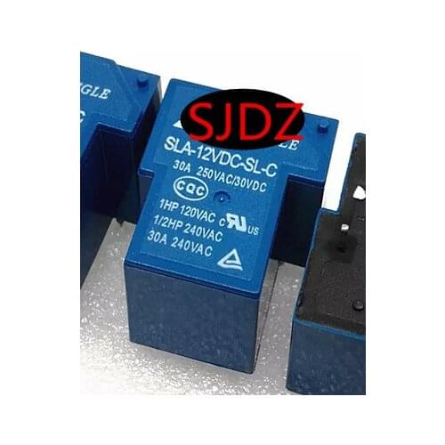 10PCS relay SLA-12VDC-SL-C SLA-24VDC-SL-C SLA-05VDC-SL-C 6pin 30A T90