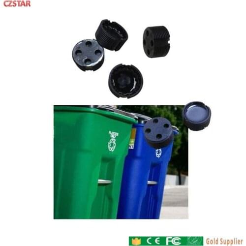 10pcs Trash Management passive long range epc gen2 protocol 6c UHF RFID Waste bin container tracking UHF rfid worm tag