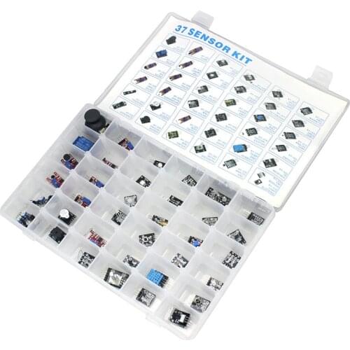 Raspberry Pi 3 Model B+ 37 IN 1 Sensors Kit Starter Kit also for UNO R3 for MEGA 2560 DIY Learning Suit