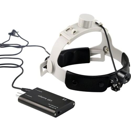 1W Headband medical headlight led dental headband light Optic Glasses Metal Plastic
