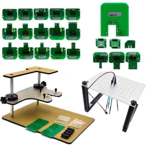 LED BDM FRAME Pens Full Set Stainless Steel With 22pcs Adapters Dimsport Probe ECU Chip Tuning Key Programmer For Fgtech BDM100