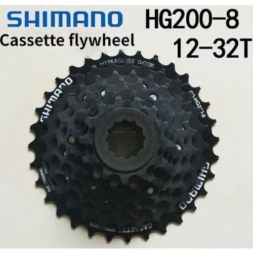 SHIMANO 8 Speed Mountain Bike MTB Cassette HG200-8 12-32T Bicycle flywheel