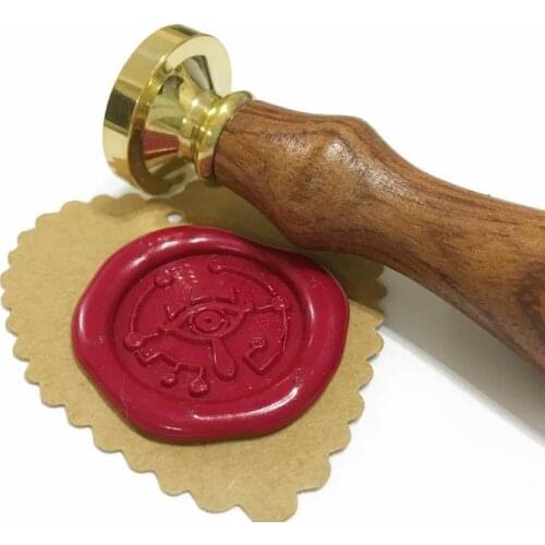 Sheikah Eye Symbol Zelda Wax Seal Stamp Wedding Invite Birthday