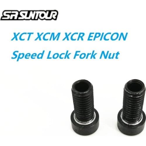 Sr Suntour XCT XCM XCR EPICON Front Fork Speed Lock Damping Rod Part Conventional Shoulder Control Hollow Nut