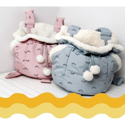 Pet Carrier Bag Cute Carriers Bags Front Hanging Chest Pack Semi-Closed Shoulder Backpack High Quality