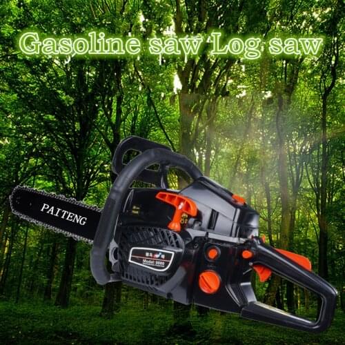 High-power chainsaw gasoline sawing wood sawing gasoline chain sawing tree cutting machine