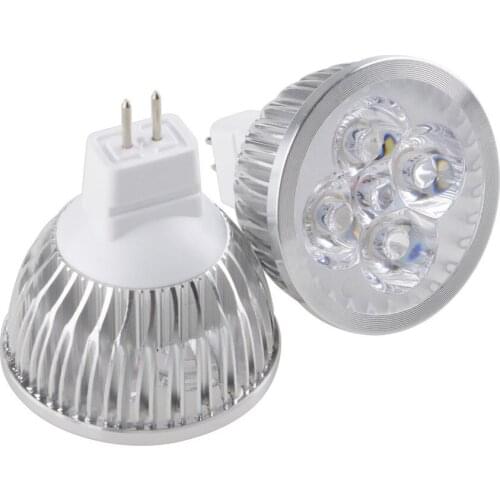 10x MR16 GU5.3 CREE/EPISTAR LED Lamp Bulb 12W 4x3W Warm Cool White Spotlight Light