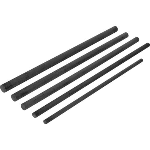 6pcs Dia Φ12*L355mm Yihui Casting Graphite Stiring Rod Stopper Stick Cudgel Can be Customized