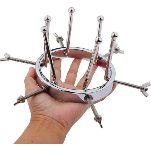 Metal Adjustable Huge Anal Toys Extreme Vaginal Anus Dilator Vaginal Speculum Big Butt Plug Adult Erotic Sex Toys For Men Women