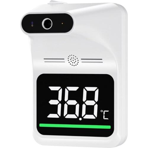Thermometer Contactless Accurate Instant Reading LCD Display for School Office Fever Alarm LCD Display Temperature Gauge LX0D