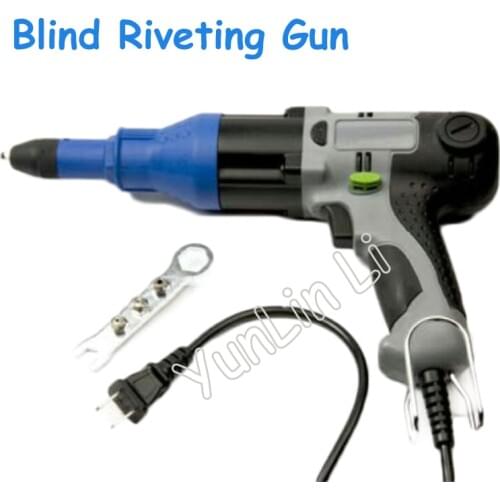 Electric Rivet Guns 220V Blind Riveting Gun Pump Core Electric Riveting Gun Suitable for Aluminum Core Rivets UP-48B