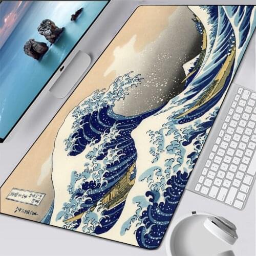 Japan Famous Mount Fuji Mouse Pad 90x40cm XXL Gaming mouse pad Gamer Laptop Keyboard Mouse Mats Playing Game CSGO game mat gift