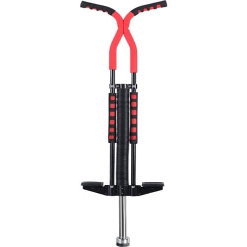 Adults Kids Metal Pogo Stick Jumping Stilts Fly Jumper Air Kicks Boing Outdoor Body-building Kangaroo Jumping Shoes Gym Exercise