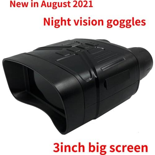 Mini Night Vision Goggles 3 Inches Night Vision Device Binoculars IR LED Camorder Battery Powered Video Recorder 1080P