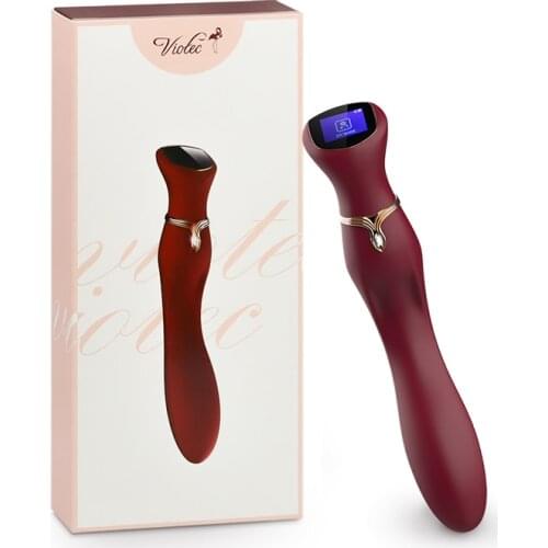 High-end vibrators for women Touch screen control interactive vibrator bendable simulation penis Silicone dildo g spot Orgasm