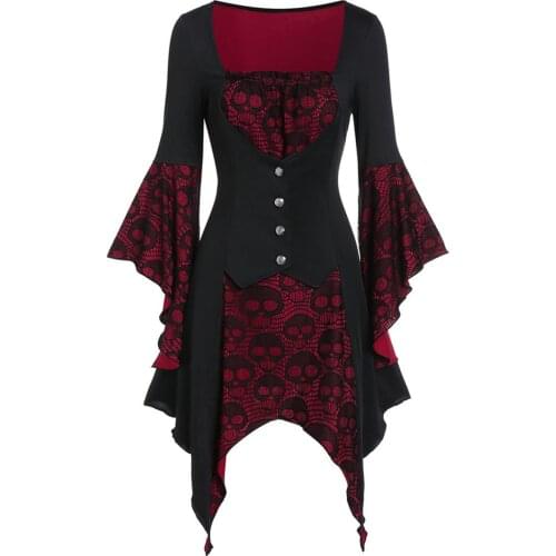 Halloween Dress Womne Plus Size Long Sleeve Lace A Line Sweetheart Neck Vintage Dresses For Women 2021 Vestidos Mujer Verano