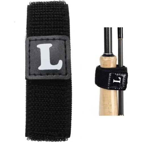 2pcs Reusable Fishing Rod Tie Holder Strap Suspenders Fastener Hook Loop Cable Cord Ties Belt Fish Tackle Pesca Iscas Accessorie