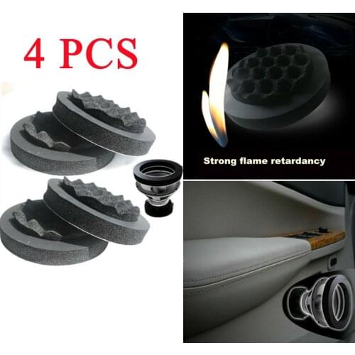 4x 6.5" Universal Car Door Speaker Adapter Ring Woofer Sound Noise Foam Wave Pad