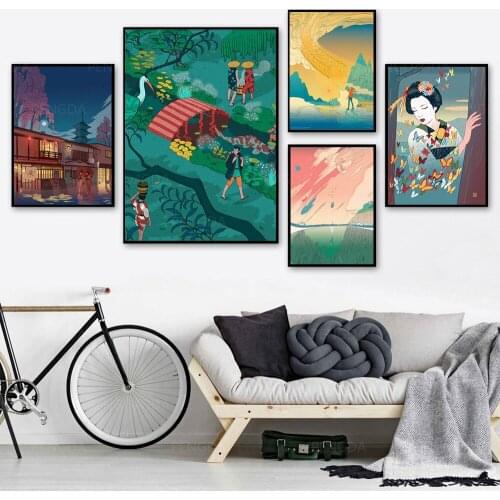 Canvas HD Printed Painting Abstract Wall Art Poster Home Decoration Scenery Pictures Portrait Living Room Modular No Framework