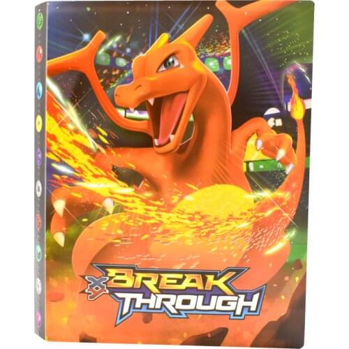 Pokemon Cards Photo Album Game Pokemon VMAX GX Loading List Book Binder Collection Protection Toys Children Toys