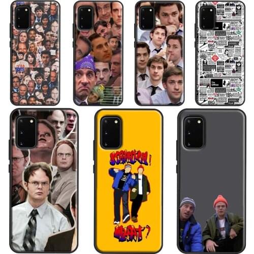 Lazy Scranton The Office Case For Samsung Galaxy S21 S20 Plus Note 20 Ultra 10 9 S8 S9 S10 Plus S20 FE Back Cover