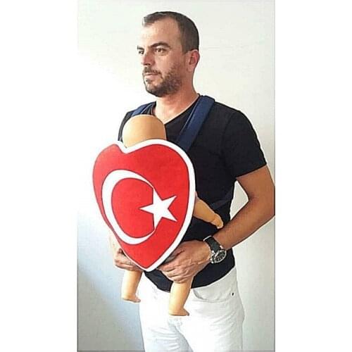 Baby Shada Turkish Flag Kangaroo Pouch