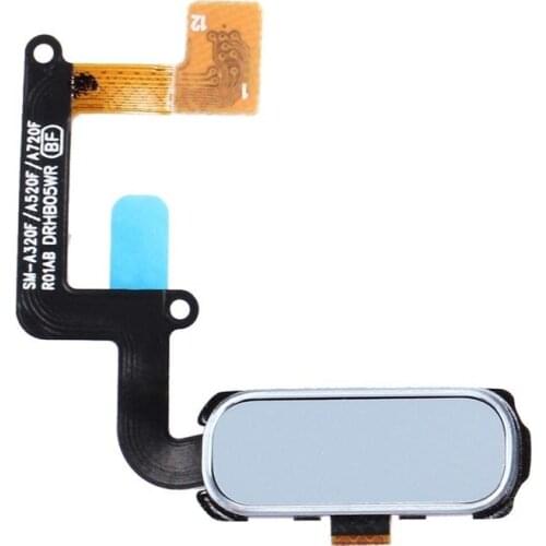For Samsung Galaxy A3 2017 A320F/A2 2017 A520F/A7 2017 A720F Silver/Black/Gold/Pink Color Home Key Fingerprint Button Flex Cable