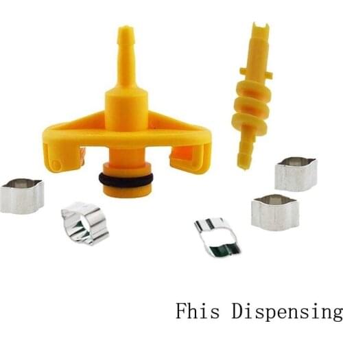 Dispensing Parts Adapter Fitting with O-Ring Plastic 3cc 5cc 10cc 30cc 55cc Pack of 50 Sets