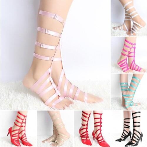 Erotic Lingerie Punk Womens Sexy Elasticity Harness Cosplay Bdsm Elastic Thigh Suspender Strap Harness Sexy Bride Foot Bandage