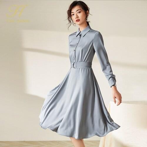 Модные платья-рубашки H Han Queen China At AliExpress