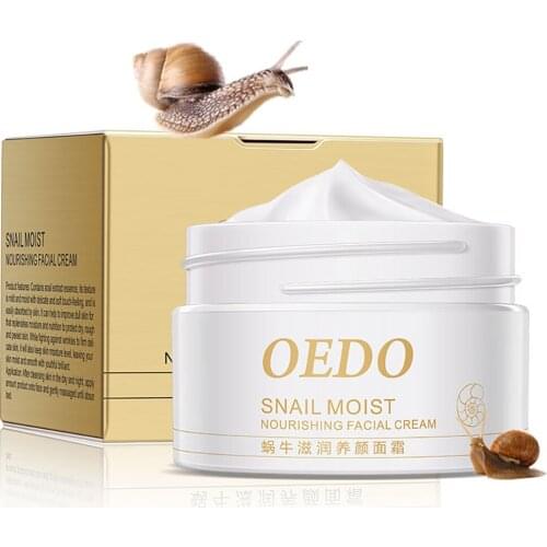 Snail Face Cream Moisturizing Anti Wrinkle Anti Aging Cream Whitening Cream Imported Skin Care Anti Wrinkle Firming Care 40g