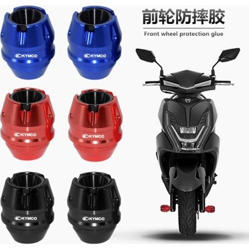 Motorcycle Accessorie Front Fork Wheel Fall Protection Frame Slider Anti Crash Protector for KYMCO LIKE 150 180 200 agility 125