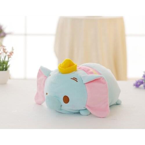 Cute Cartoon 32*24cm Animals Mouse Duck Elephant Cat Super Soft Plush Cushion Chidlren Small Pillow Toy Home Decor