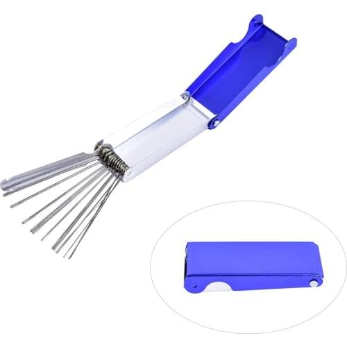 IRIN Guitar Ukulele Nut Bridge Files Filing Set Sanding Cut Better Cleaner Grooves Sanding File Tool Kit Guitar Part & Accessory