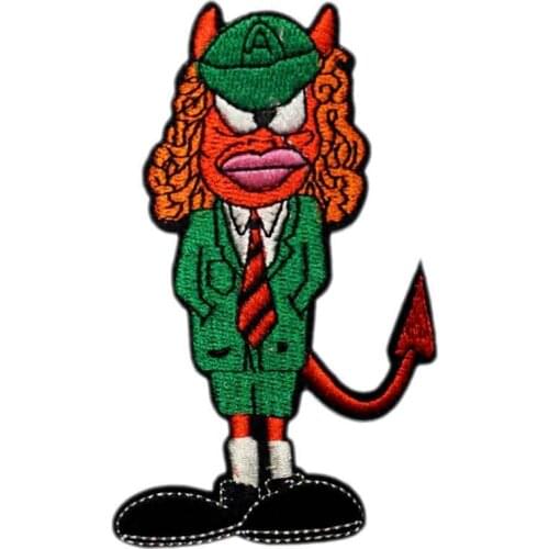 Rock Music Band Embroidered LOGO Iron On Patch badge Emo Goth Punk Rockabilly