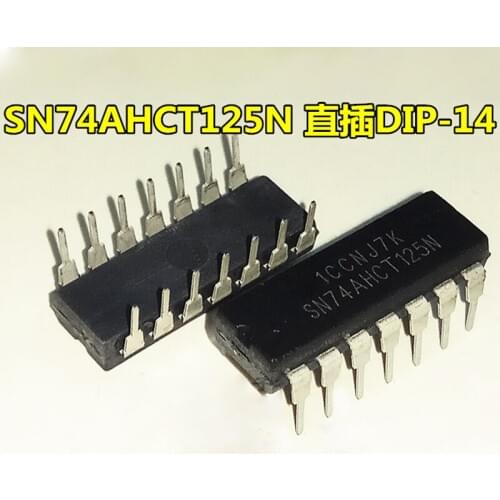 New 5pcs-20pcs/lot SN74AHCT125N 74AHCT125N DIP-14 74AHCT125 DIP