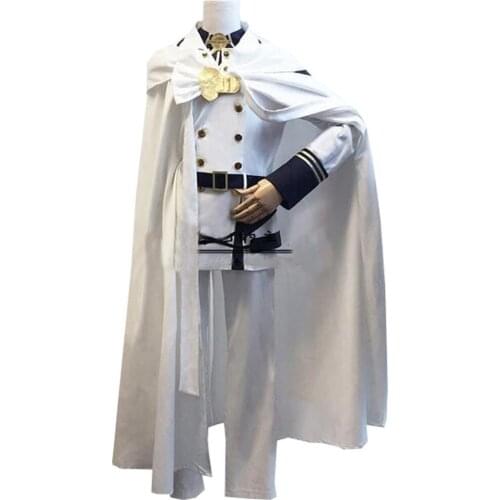 2018 NEW Anime Seraph of the End Mikaela Hyakuya Cosplay Costume Full Set