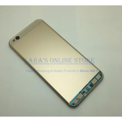 Original for Xiaomi Mi5C MI 5C 5.15'' Battery Cover Metal Back Door Housing Case + Bottom Cover Bar Glass Replacement Parts