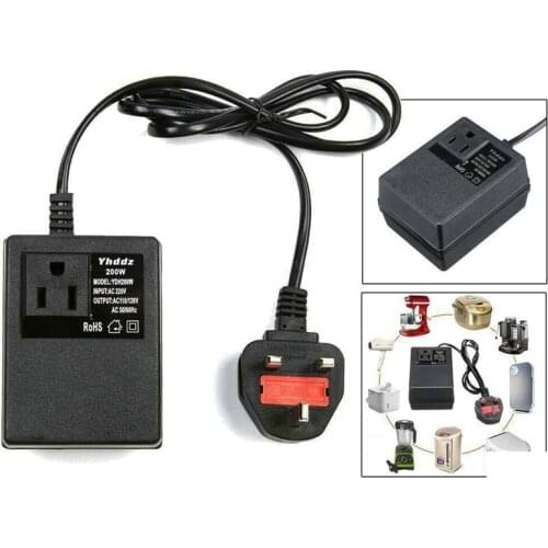 220V To 110V Step Down Travel Power Supply Down Voltage Transformer Converter UK Plug Voltage Converter Transformer