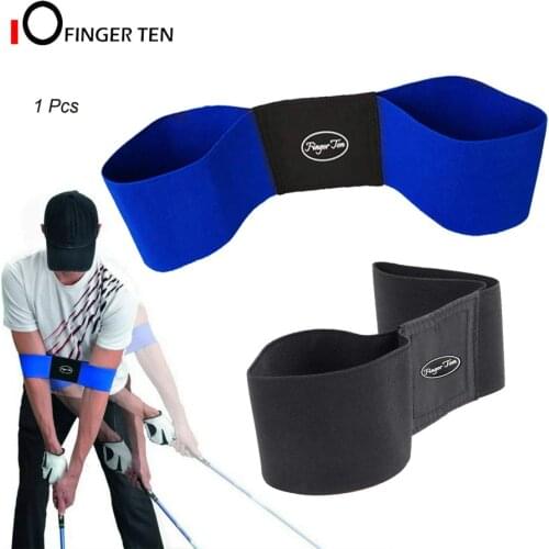 New Hot Sale Professional Elastic Golf Swing Trainer Arm Band Belt Gesture Alignment Training Aid for Eginner Practicing Guide