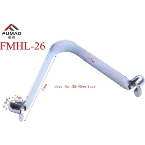 Manufacturer Zinc plating v shape button tube spring clips FMHL-26 Used 35-45mm tube