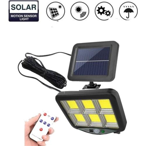 Seperable 6 reflectors Solar Pendant Light Outdoor Indoor Solar Lamp motion sensor remote control For Camping Garden Yard waterp